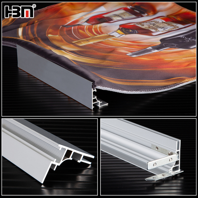 5cm aluminium SEG frame for fabric light box,seg frame | fabric light box -HBM manufacture