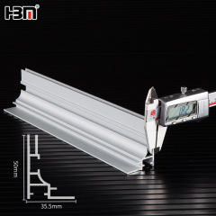50mm depth aluminium profile seg frame for frameless fabric light box,50mm depth aluminium profile seg frame for frameless fabric light box display