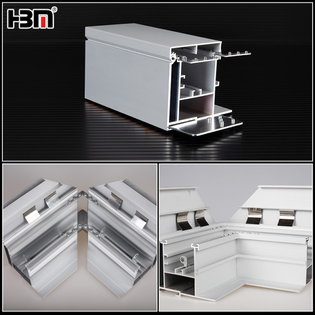 120mm depth thickend front open aluminum fabric frame,120mm depth thickend front open aluminum fabric frame