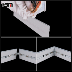 Factory price double side 40mm frameless fabric light box aluminum profile for brands display,Factory price double side 40mm frameless fabric light box aluminum profile for brands display