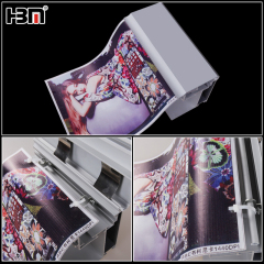 Thickened snap frame fabric light box aluminum profile,Thickened snap frame fabric light box aluminum profile