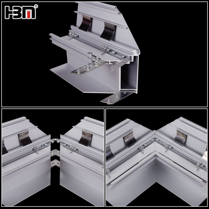Thickened snap frame fabric light box aluminum profile,Thickened snap frame fabric light box aluminum profile