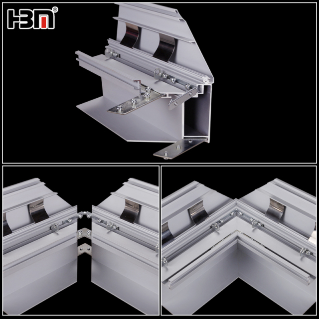 Thickened snap frame fabric light box aluminum profile,Thickened snap frame fabric light box aluminum profile