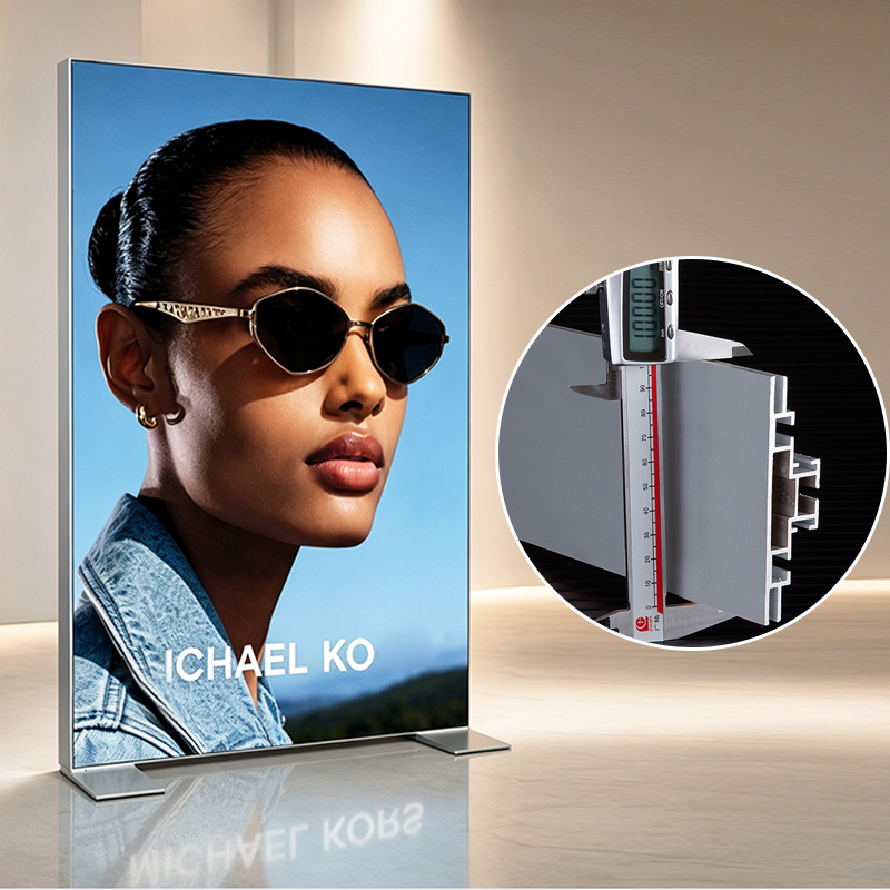 ODM 100mm Aluminum Alloy SEG Frame Ceiling-Hanging LED Light Box for Indoor Advertising Displays Manufacturer Wholesale,ODM 100mm Aluminum Alloy SEG Frame Ceiling-Hanging LED Light Box for Indoor Advertising Displays Manufacturer Wholesale