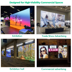 ODM 100mm Aluminum Alloy SEG Frame Ceiling-Hanging LED Light Box for Indoor Advertising Displays Manufacturer Wholesale,ODM 100mm Aluminum Alloy SEG Frame Ceiling-Hanging LED Light Box for Indoor Advertising Displays Manufacturer Wholesale