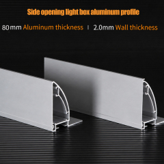 Side-Open Frameless Aluminum Profile Frame  Extrusion Illuminated Advertising Sign Large Format Light Box,Side-Open Frameless Aluminum Profile Frame  Extrusion Illuminated Advertising Sign Large Format Light Box