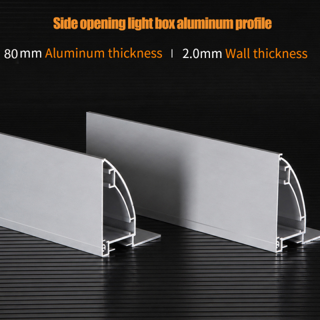 Side-Open Frameless Aluminum Profile Frame  Extrusion Illuminated Advertising Sign Large Format Light Box,Side-Open Frameless Aluminum Profile Frame  Extrusion Illuminated Advertising Sign Large Format Light Box