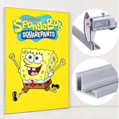 Custom 15mm Ultra Thin Fabric Frame  Wall Mounted e Slim Poster Frame 6063 aluminum profile for light box,Custom 15mm Ultra Thin Fabric Frame  Wall Mounted e Slim Poster Frame 6063 aluminum profile for light box