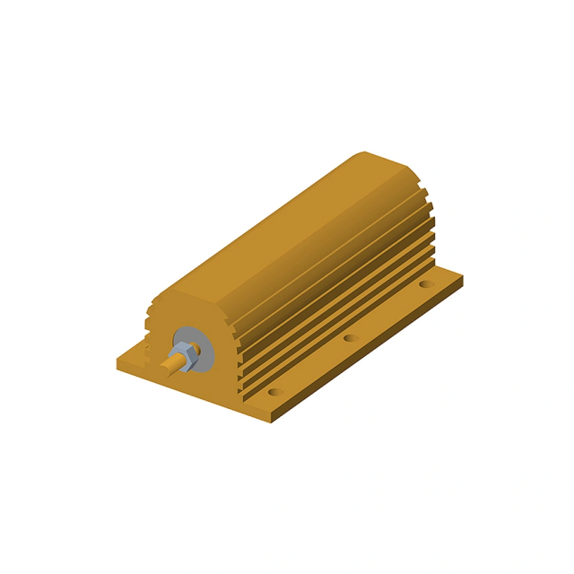 High Power Aluminium Housed Wirewound Resistors Chassis Mount Power Low Standard Induction Resistance High Stability