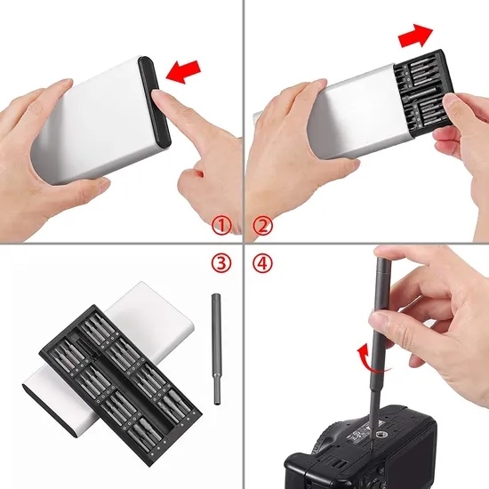 24-in-1 Manumotive Mini Screwdriver Tooling set