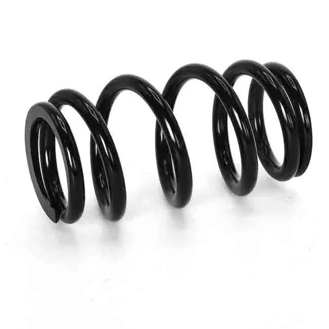 Auto Parts Coil Spring CNC Machining Part with Gloss Black Anodizing