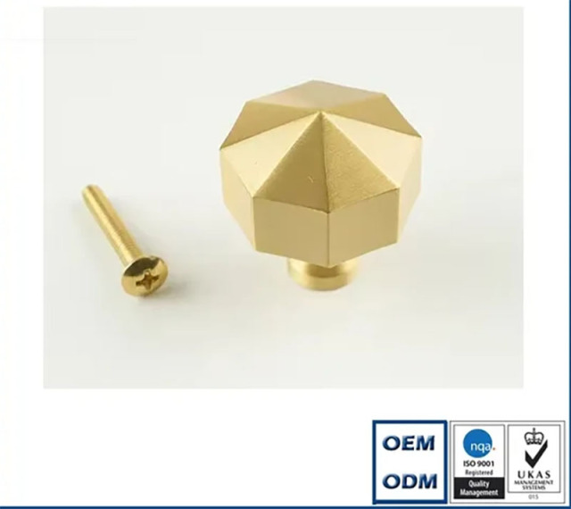 Star shape Screw Knob cnc machining parts