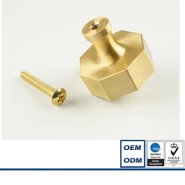 Star shape Screw Knob cnc machining parts