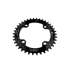 Positive and negative toothed disc plate, mountain bike single chainring, 96/104 BCD, circular disc, elliptical 32T/34T/38 teeth.