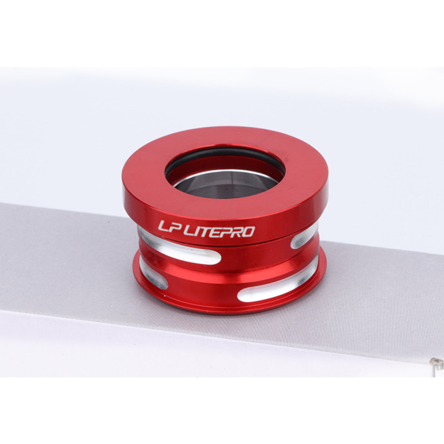 OEM LP LITEPRO Aluminum Alloy Cycling Headset for Folding Bike Fit 44mm Bearings Straight Tube Bicycle Headset
