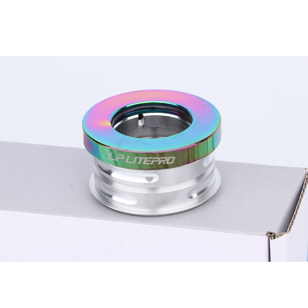 OEM LP LITEPRO Aluminum Alloy Cycling Headset for Folding Bike Fit 44mm Bearings Straight Tube Bicycle Headset