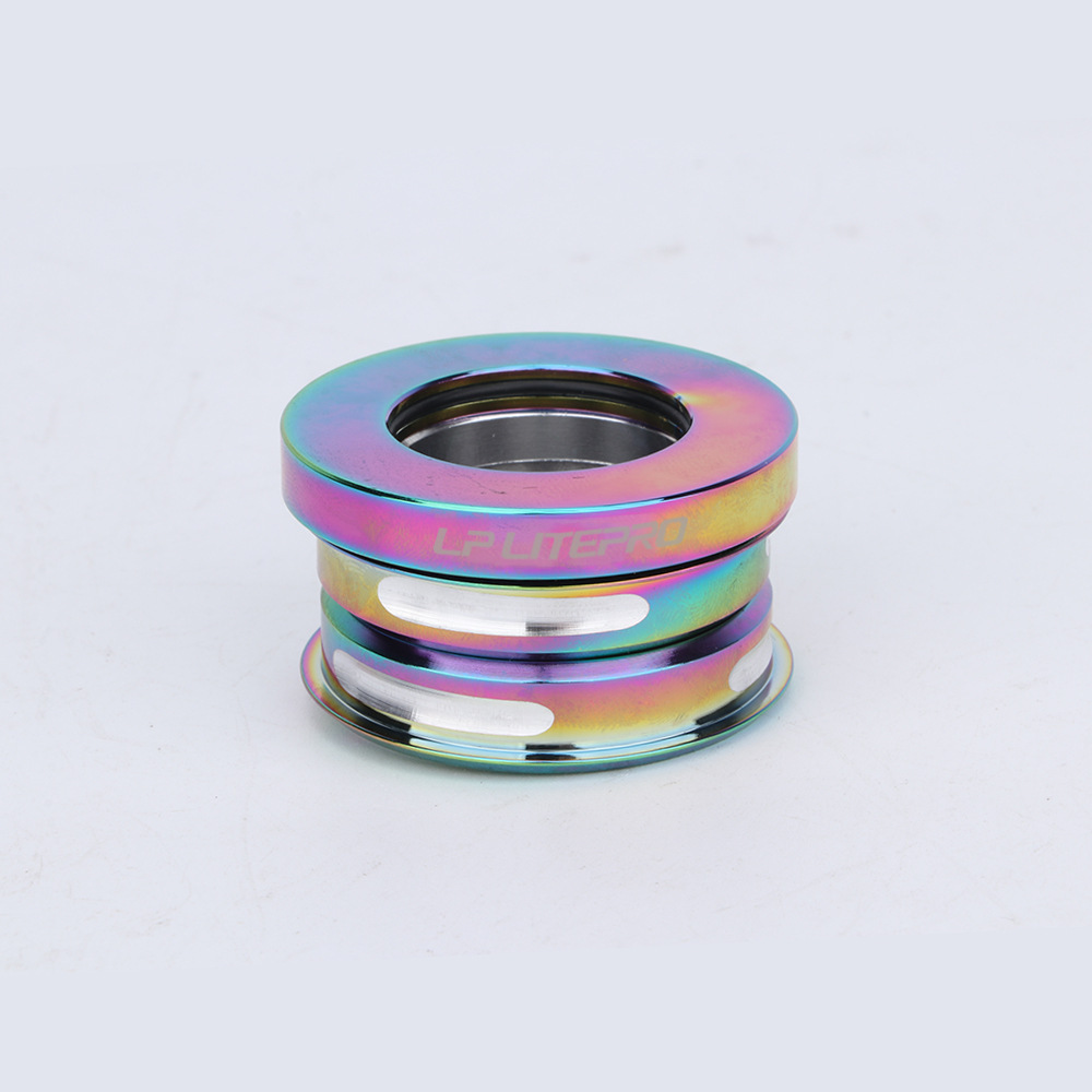OEM LP LITEPRO Aluminum Alloy Cycling Headset for Folding Bike Fit 44mm Bearings Straight Tube Bicycle Headset