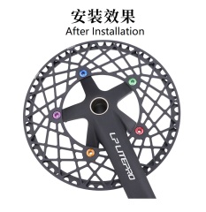 Custom LP Litepro CNC Machining Parts Fastener Single Chainring Bolts Aluminium Chainring Bolt Bicycle Parts For Folding, Road, and Mountain Bikes