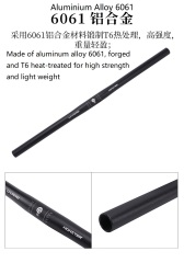 OEM LP Litepro Bicycle Handlebar Riding Equipment Rapid Handlebar 25.4mm Aluminum Alloy Folding Bike Handlebar