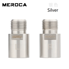 OEM MEROCA Bike Pedal Extender Axle - Mountain Bike & Road Bike Longer Axle Core, Pedal Extension Adapter