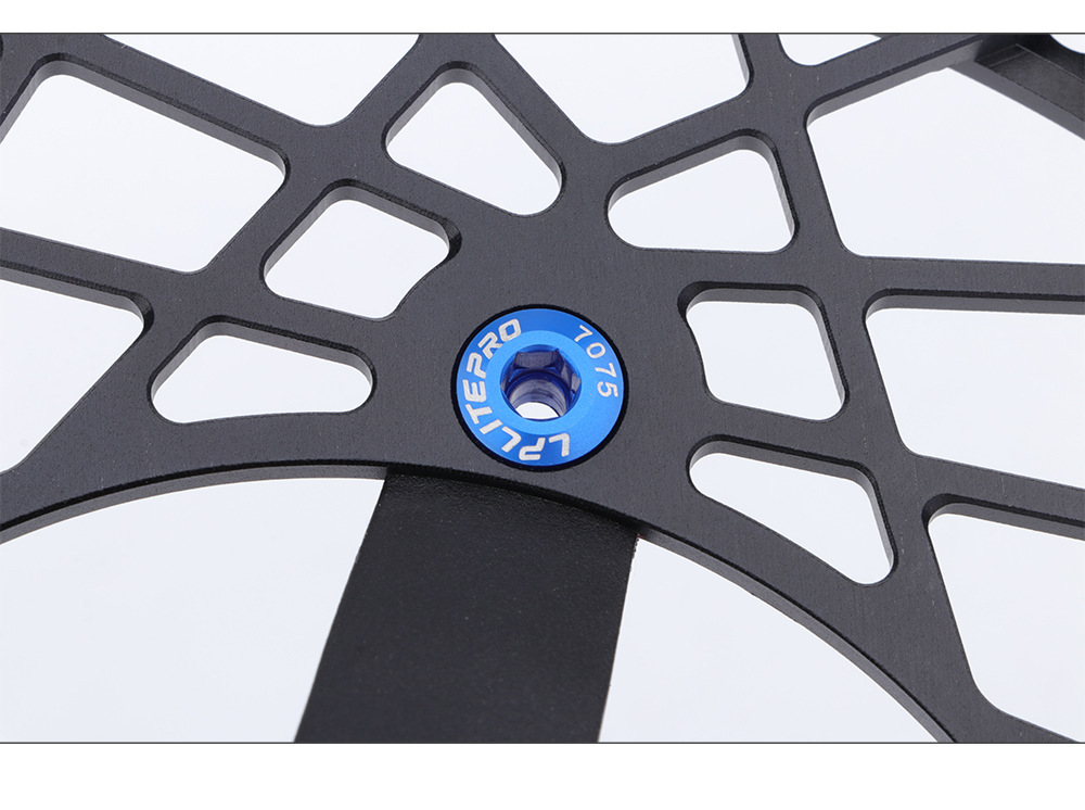 Custom LP Litepro CNC Machining Parts Fastener Single Chainring Bolts Aluminium Chainring Bolt Bicycle Parts For Folding, Road, and Mountain Bikes
