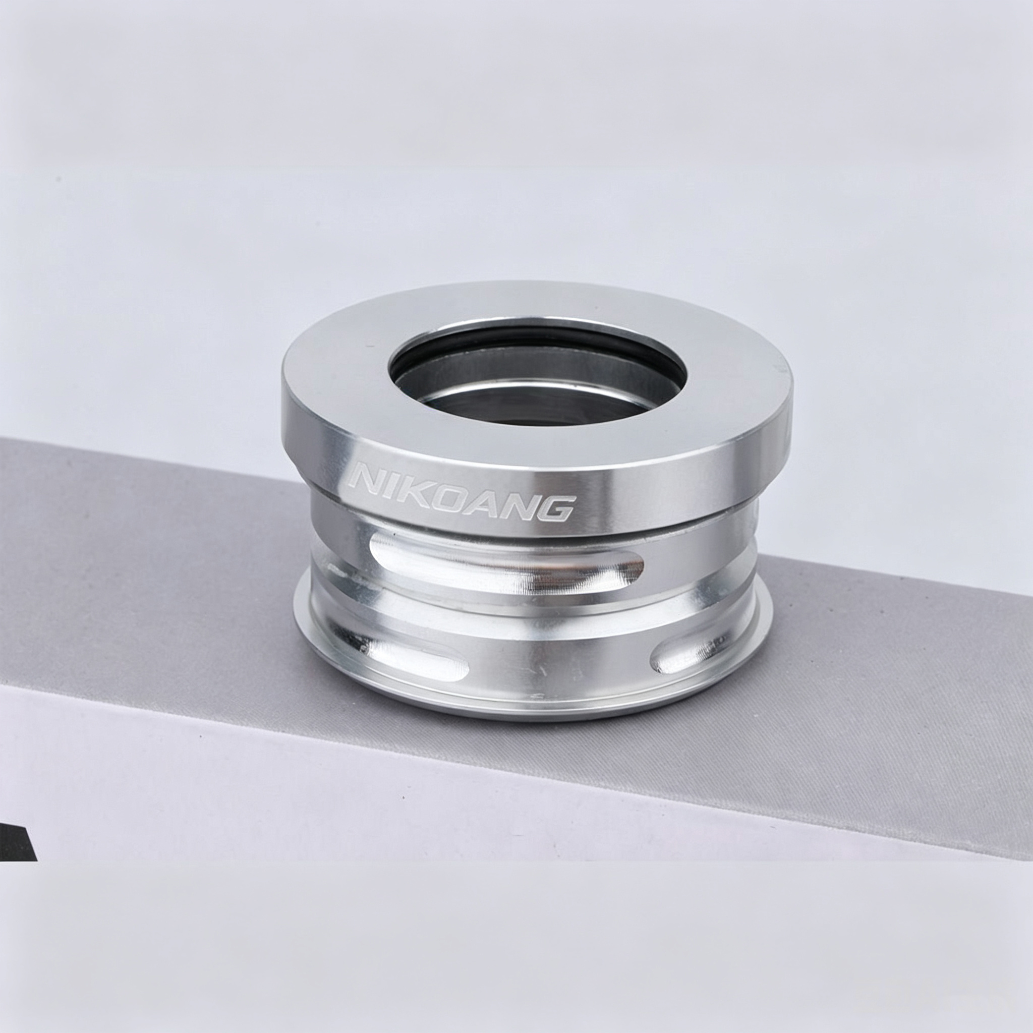 OEM NIKOANG Aluminum Alloy Cycling Headset for Folding Bike Fit 28.6*44mm Bearings Straight Tube Bicycle Headset
