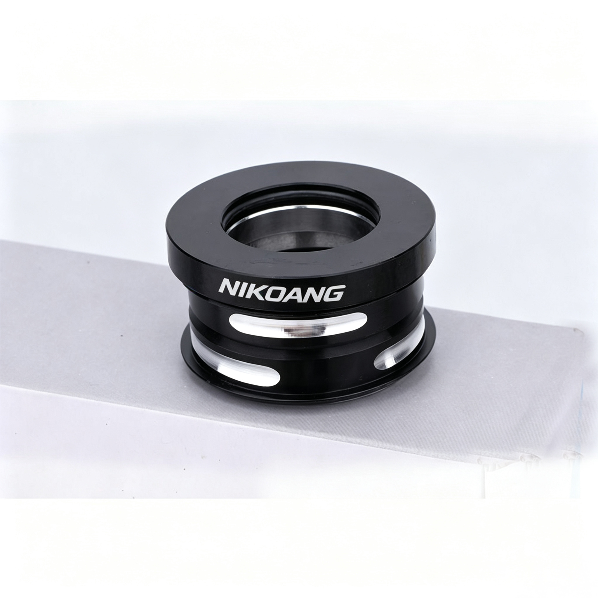 OEM NIKOANG Aluminum Alloy Cycling Headset for Folding Bike Fit 28.6*44mm Bearings Straight Tube Bicycle Headset
