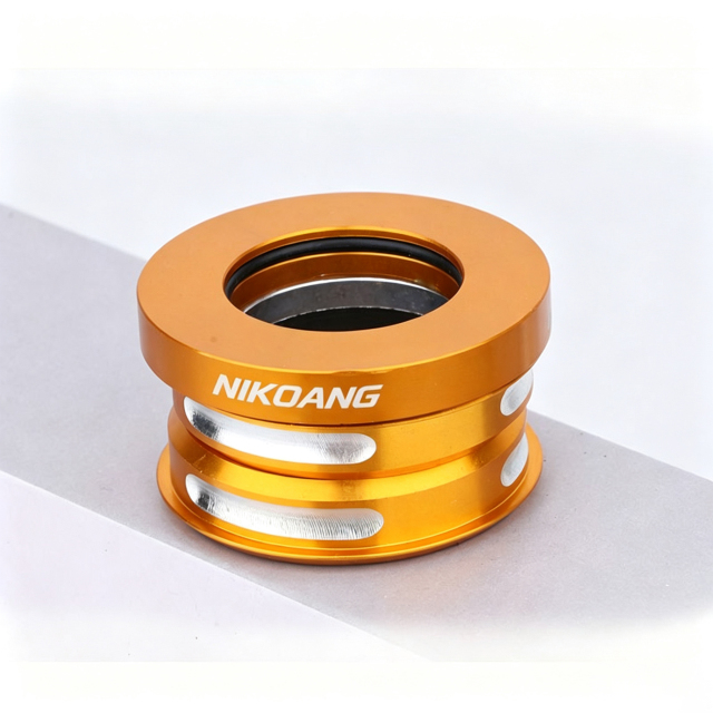 OEM NIKOANG Aluminum Alloy Cycling Headset for Folding Bike Fit 28.6*44mm Bearings Straight Tube Bicycle Headset
