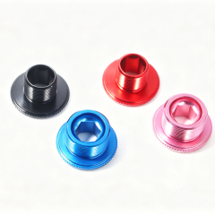 Aluminum Alloy Crank Cover/Bolts Bike Parts M15, M18, M20, Compatible with Shimano, Ixf, M19
