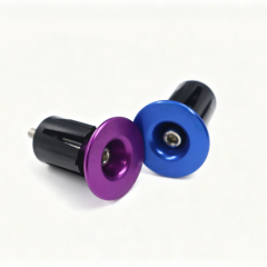 NIKOANG Aluminum Alloy Handle End Plugs, Bicycle Handlebar End Caps for Mountain Bikes, Road Bikes and Drop Bars, Expansion-Locked Handlebar End Plugs