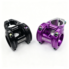Multi Color Aluminum 35mm Short Bicycle Stem, 31.8mm Handlebar Clamp for Trail MTB Upgrade