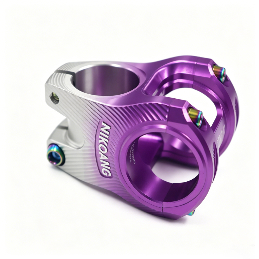 Multi Color Aluminum 35mm Short Bicycle Stem, 31.8mm Handlebar Clamp for Trail MTB Upgrade