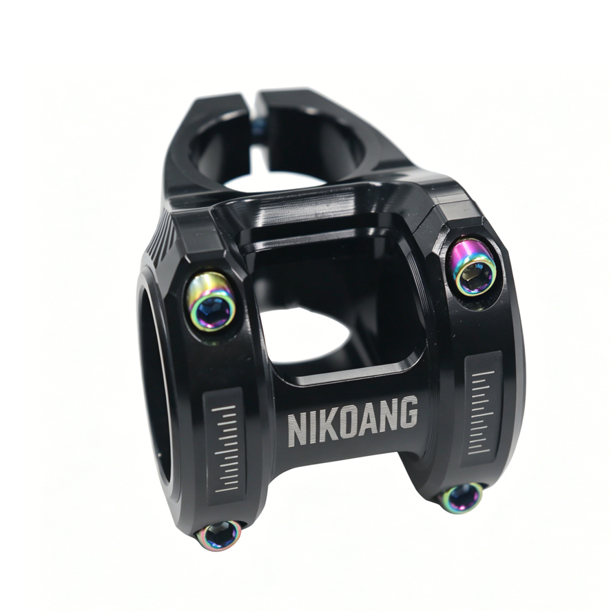 Multi Color Aluminum 35mm Short Bicycle Stem, 31.8mm Handlebar Clamp for Trail MTB Upgrade