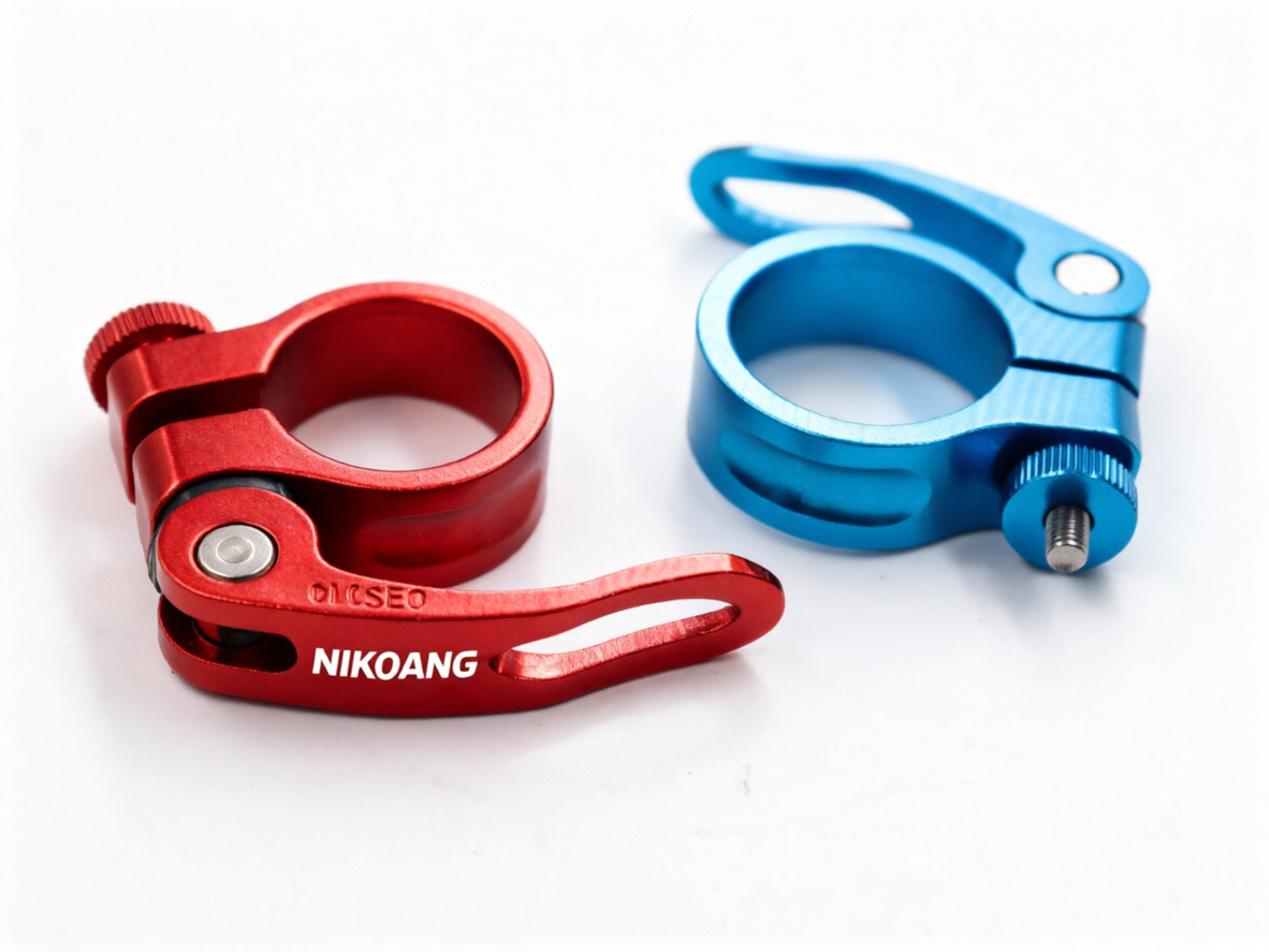 28.6mm 34.9mm Quick Release Seatpost Clamp Aluminum Bike Seat Tube Clip