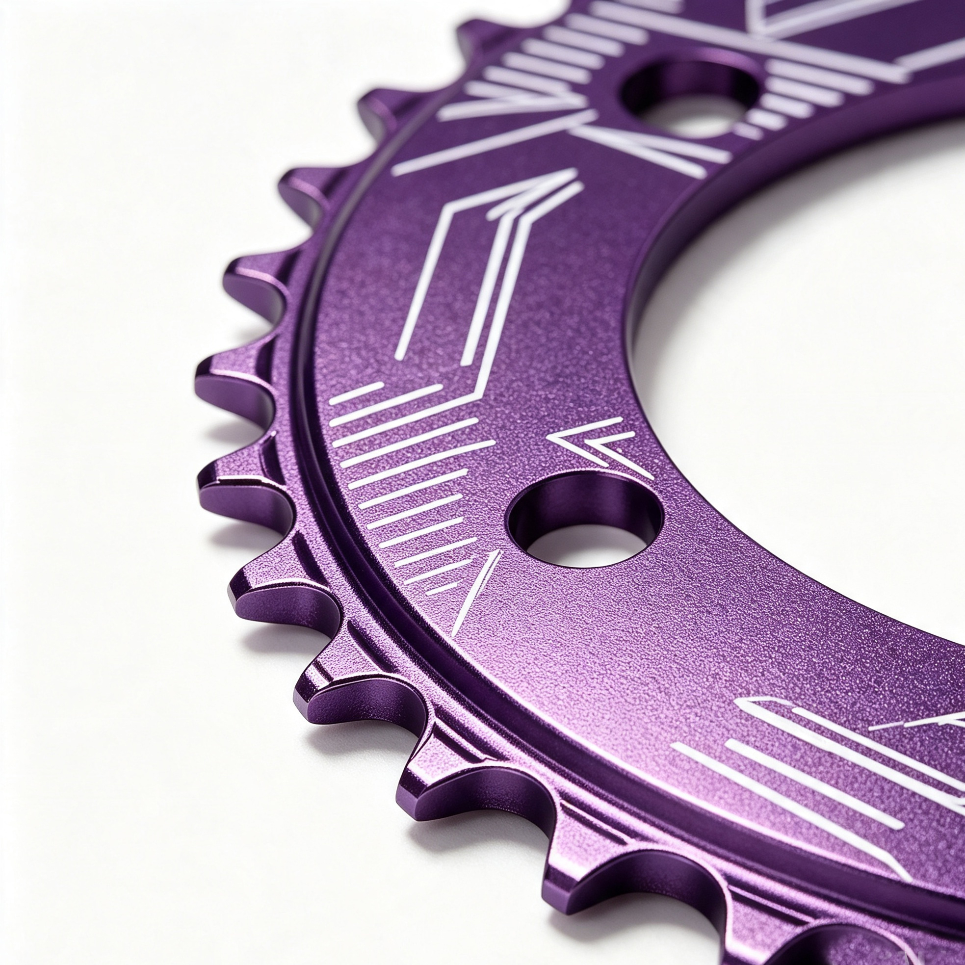 NIKOANG 104BCD 36T Narrow Wide Aluminum MTB Chainring for Off-Road Cycling