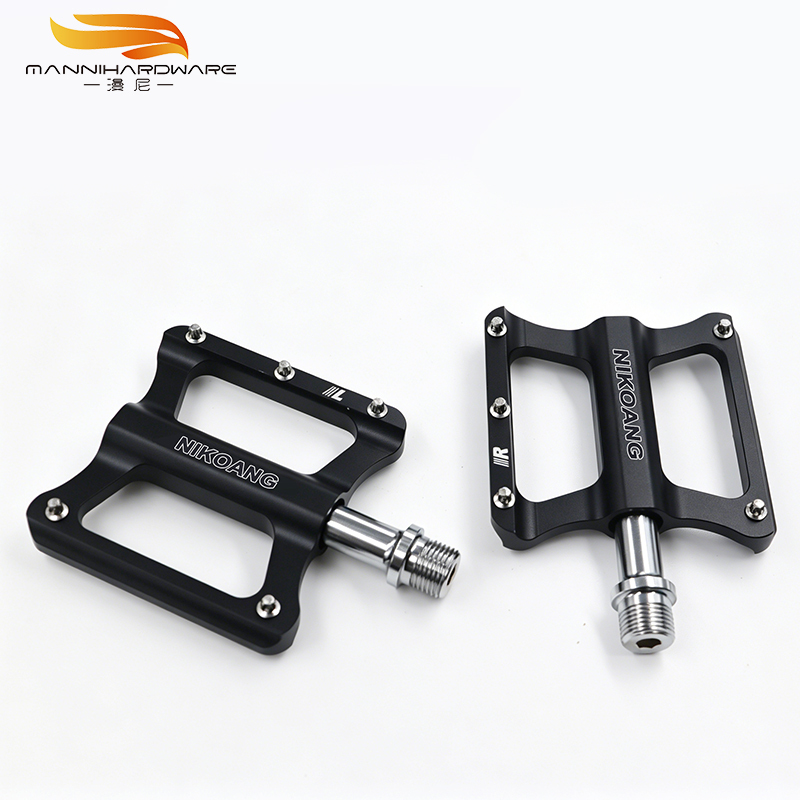 Bearing Mountain Bike Pedal - Aluminum Alloy - Wide - Anti-Slip Bike Pedal for Mountain Road Cycling