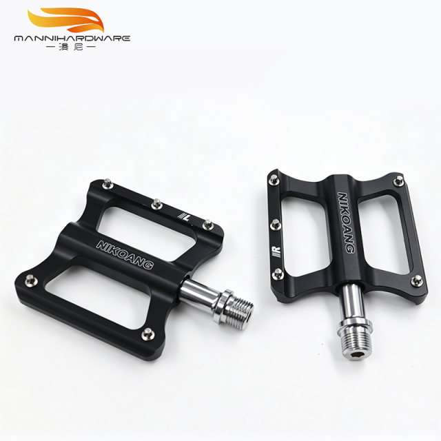Bearing Mountain Bike Pedal - Aluminum Alloy - Wide - Anti-Slip Bike Pedal for Mountain Road Cycling