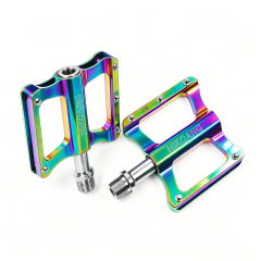 Bearing Mountain Bike Pedal - Aluminum Alloy - Wide - Anti-Slip Bike Pedal for Mountain Road Cycling