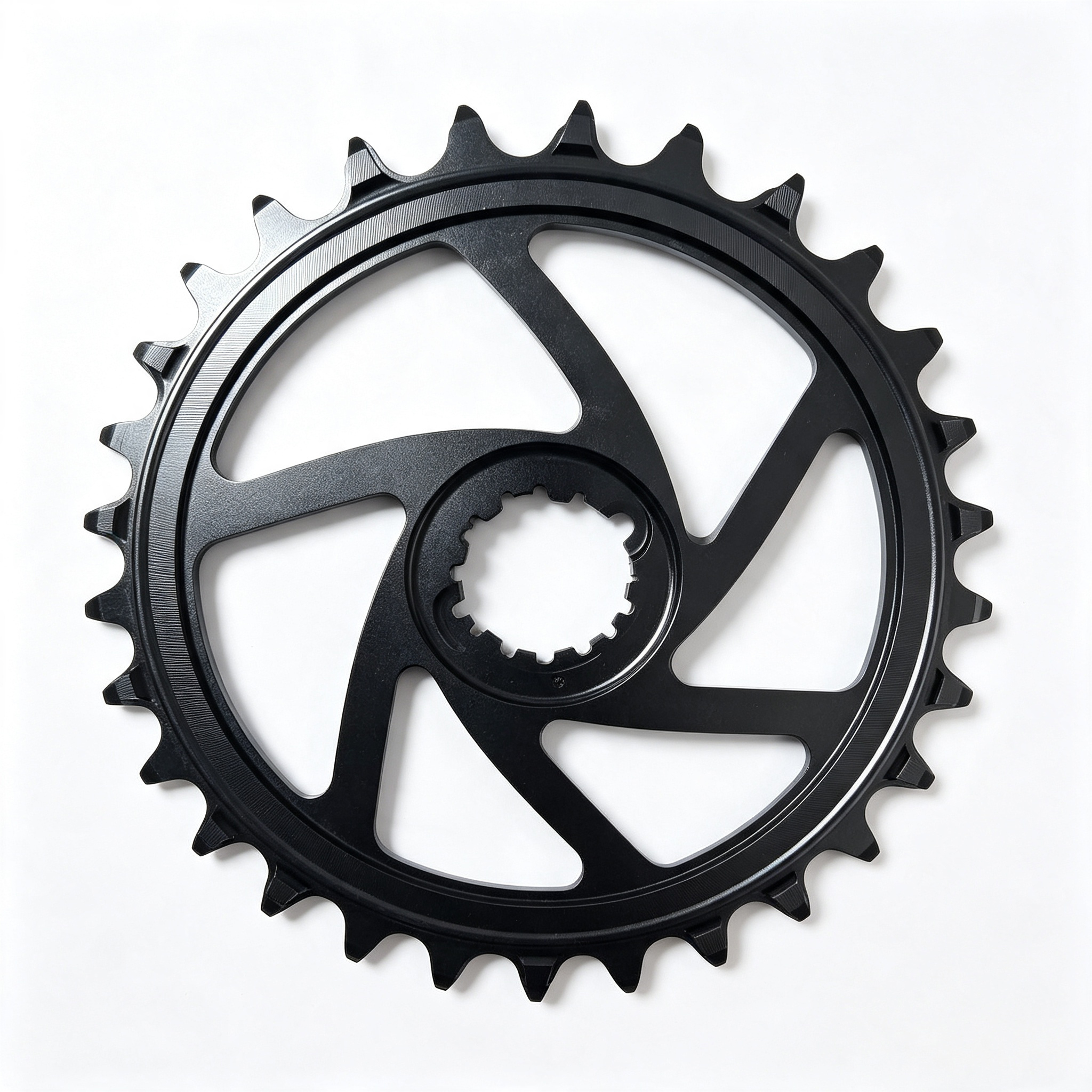 Direct Mount Dual Thickness 30t/32t/34t/36t/38t/40t Positive Negative MTB Chainring for 9 10 11 12 Speed Mountain off-Road Cycling