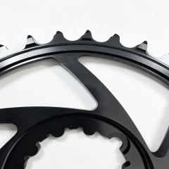 Direct Mount Dual Thickness 30t/32t/34t/36t/38t/40t Positive Negative MTB Chainring for 9 10 11 12 Speed Mountain off-Road Cycling