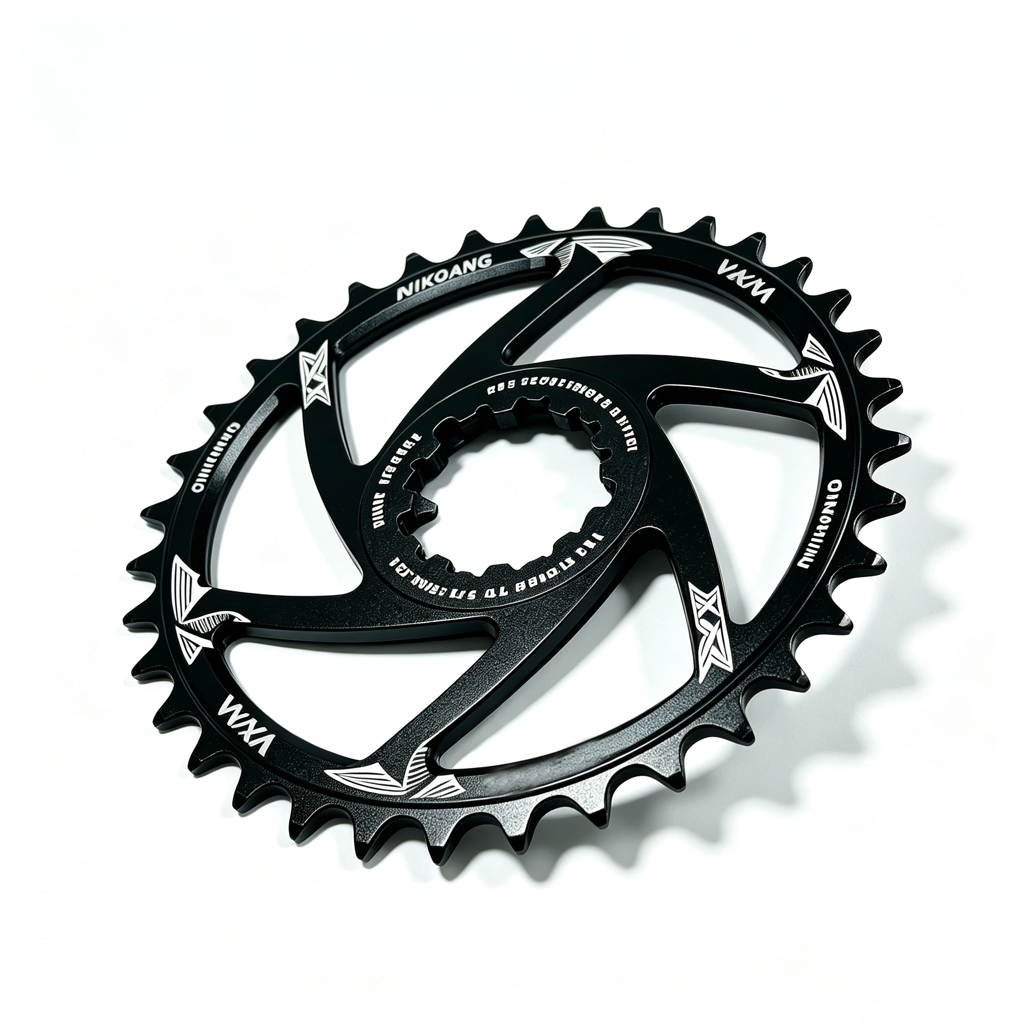 Direct Mount Dual Thickness 30t/32t/34t/36t/38t/40t Positive Negative MTB Chainring for 9 10 11 12 Speed Mountain off-Road Cycling