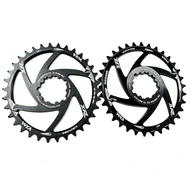 Direct Mount Dual Thickness 30t/32t/34t/36t/38t/40t Positive Negative MTB Chainring for 9 10 11 12 Speed Mountain off-Road Cycling