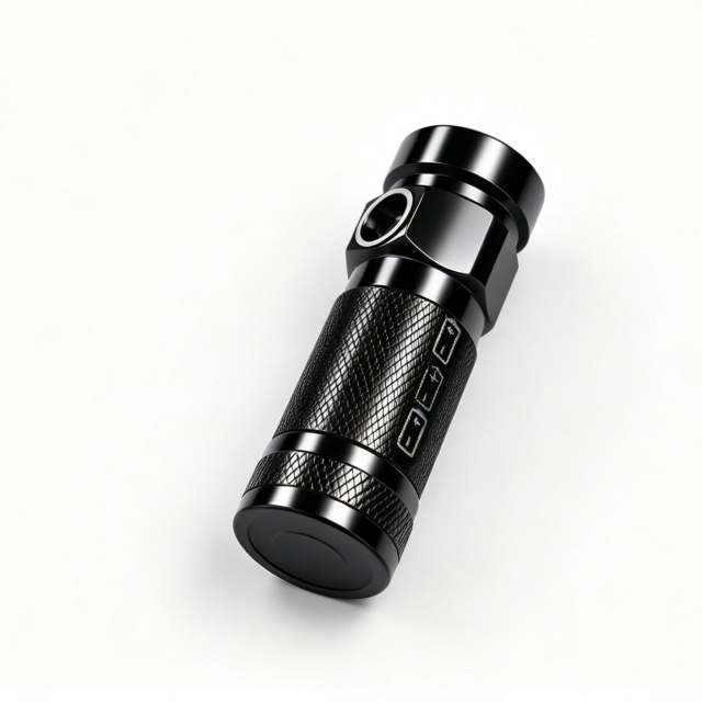 Hard Anodized Aluminum Alloy Tactical Flashlight Protective Housing Casing