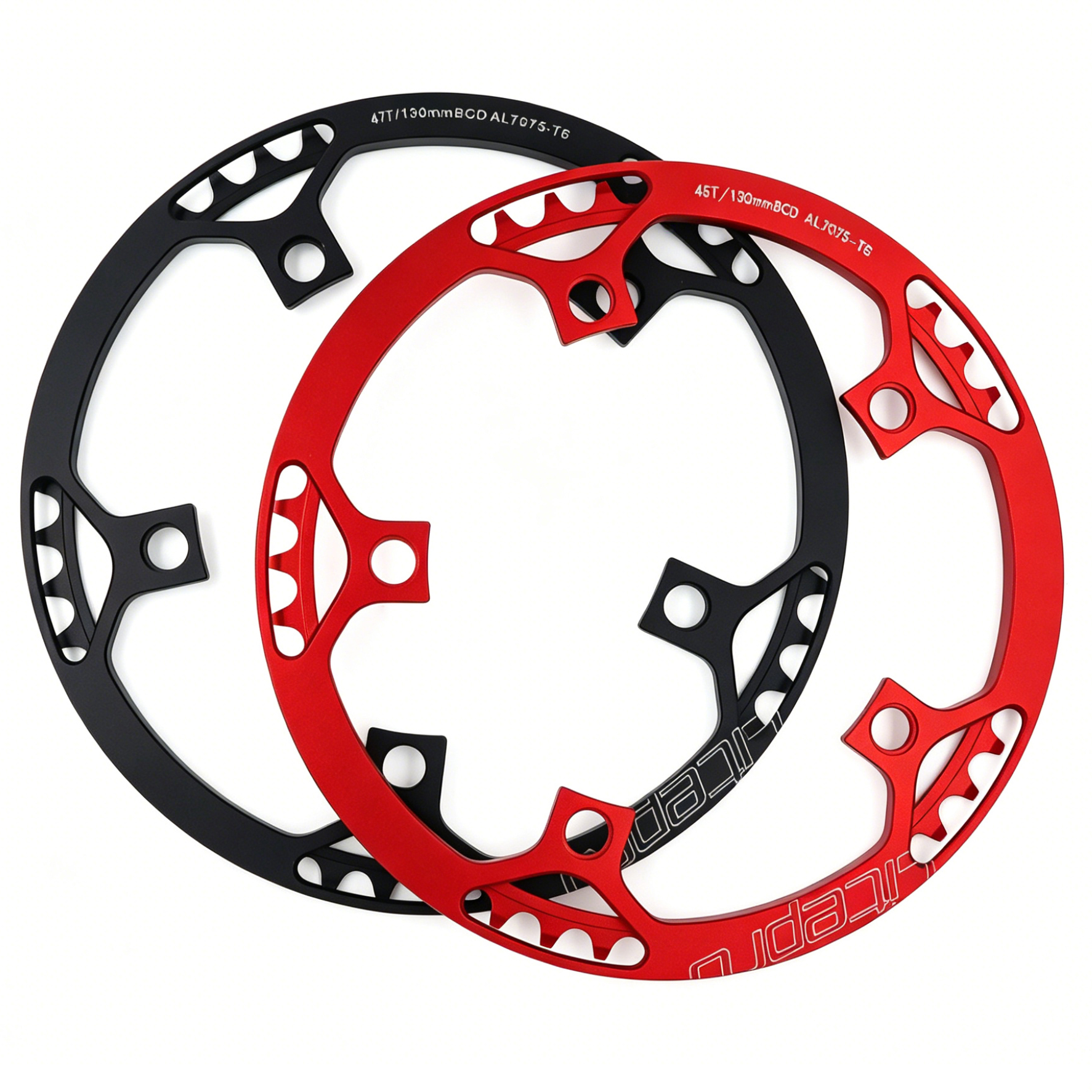Chainring for Small-Wheel Folding Bicycle - 130BCD Single Chainring, 45/47/53/56/58T
