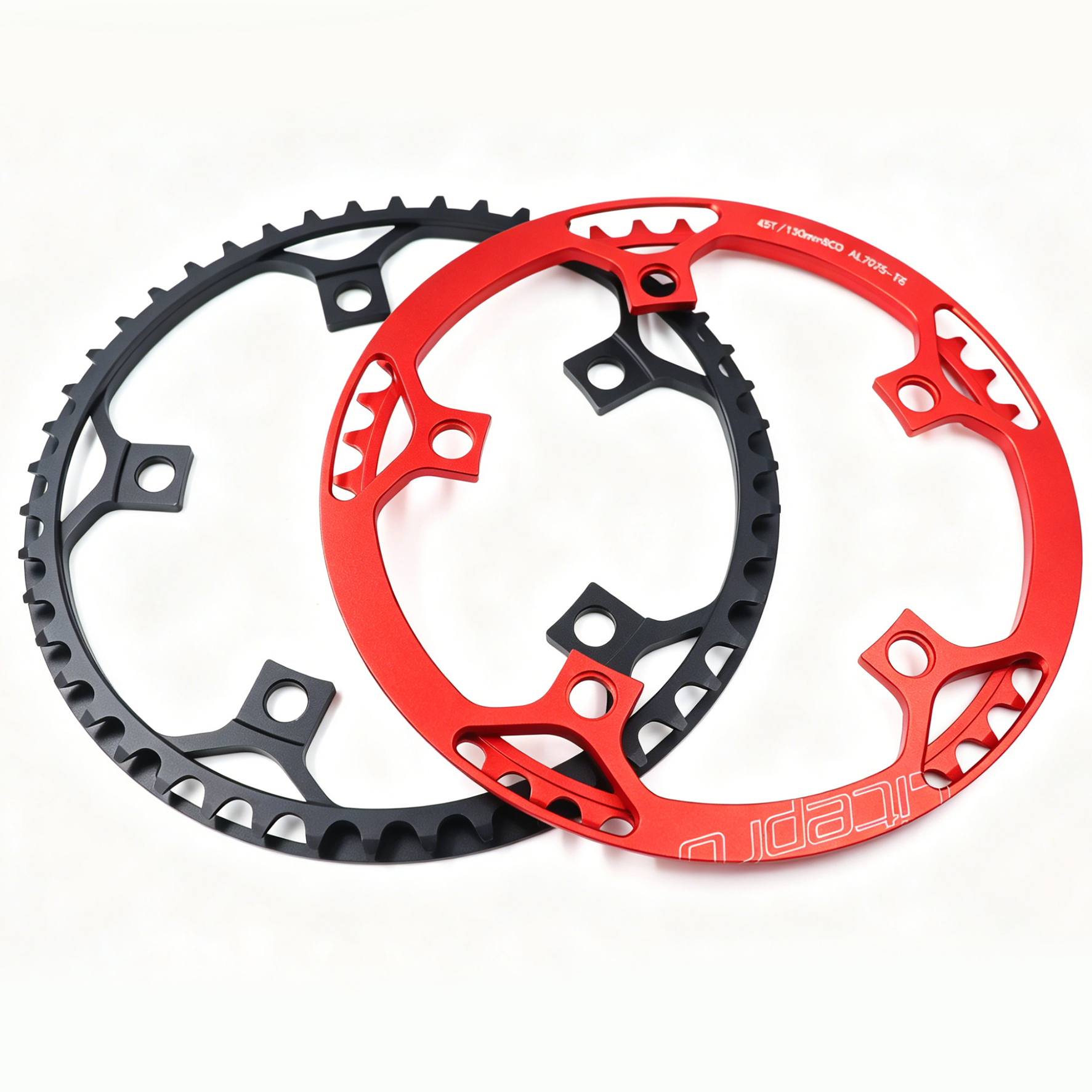 Chainring for Small-Wheel Folding Bicycle - 130BCD Single Chainring, 45/47/53/56/58T