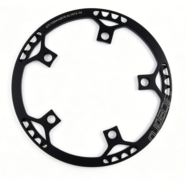 Chainring for Small-Wheel Folding Bicycle - 130BCD Single Chainring, 45/47/53/56/58T