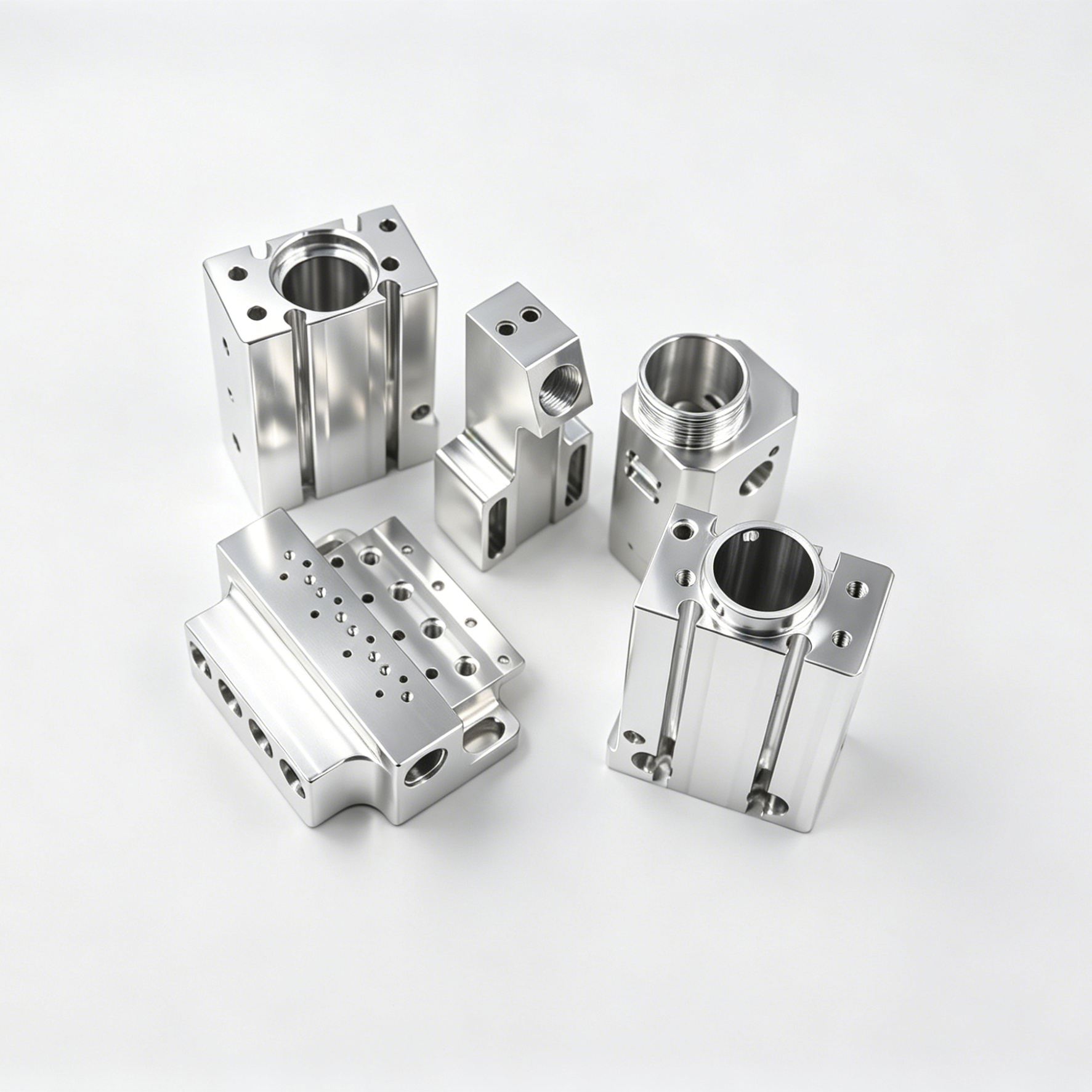 Tight-Tolerance Smooth Finish 5 Axis CNC Custom Machining Components