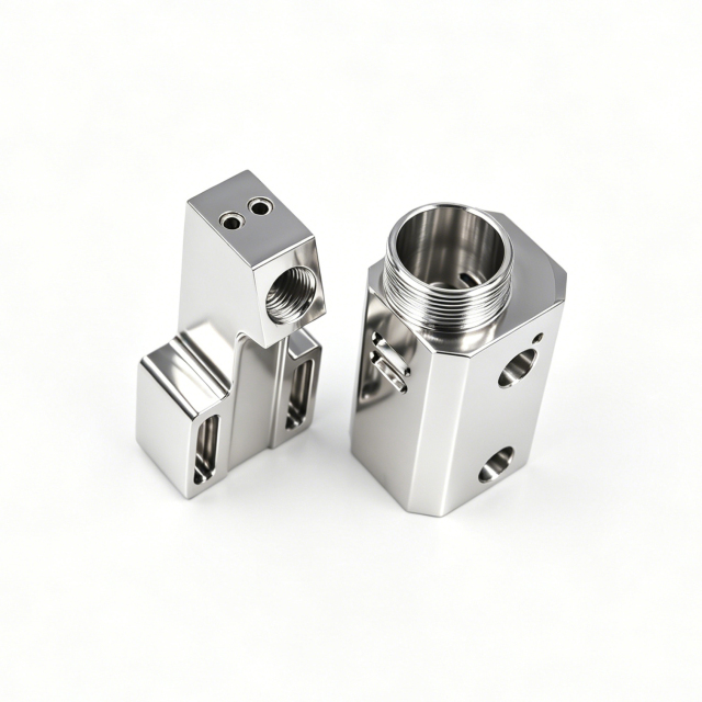 Tight-Tolerance Smooth Finish 5 Axis CNC Custom Machining Components