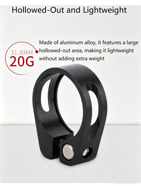 Customized OEM NIKOANG 31.8mm Aluminum Ultralight Quick Release Road Bike MTB Mountain Bicycle Seat Post Seatpost Clamp