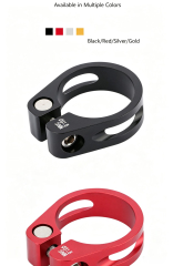 Customized OEM NIKOANG 31.8mm Aluminum Ultralight Quick Release Road Bike MTB Mountain Bicycle Seat Post Seatpost Clamp